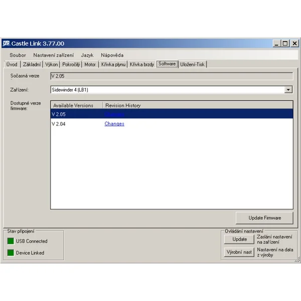 Castle motor 1410 3800tr/V avec capteur 5mm, rég. Sidewinder 4