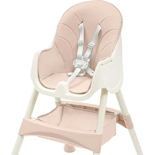 Chaise de salle à manger Baby Mix Nora rose poussiéreux