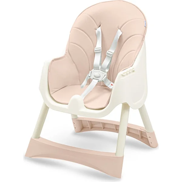 Chaise de salle à manger Baby Mix Nora rose poussiéreux