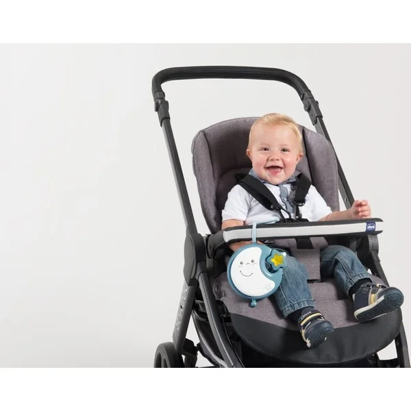 CHICCO Mobile pour lit bébé et jouet suspendu 3 en 1 Next2Dreams bleu 0m+