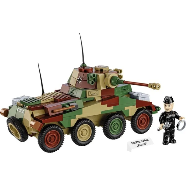 Cobi II WW Sd. Kfz 234/2 Puma, 1:35, 470 p, 1 f