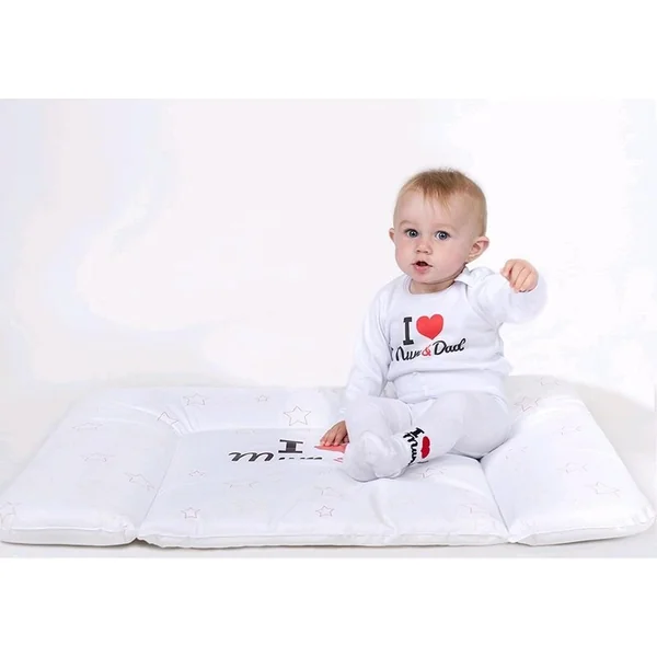 Collants en coton New Baby blancs I Love Mum and Dad 80 (9-12m)