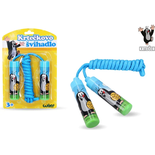 Corde à sauter taupe avec balle 230 cm