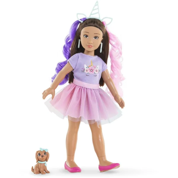 COROLLE GIRLS - POUPEE COFFRET LUNA LICORNE 28 CM