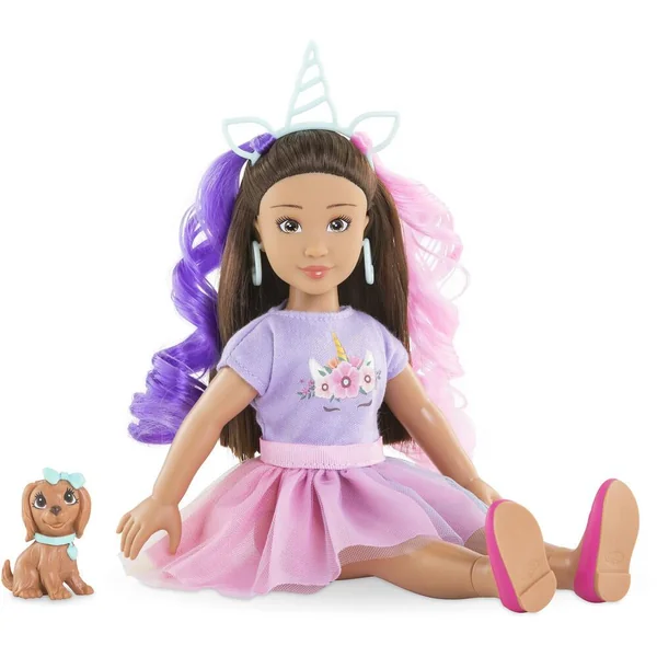 COROLLE GIRLS - POUPEE COFFRET LUNA LICORNE 28 CM