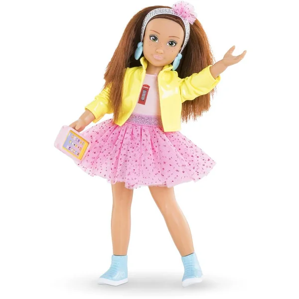 COROLLE GIRLS - POUPEE MANNEQUIN - COFFRET ZOE FASHION WEEK LONDRES - 28 CM