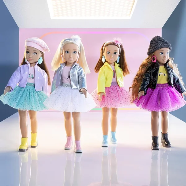 COROLLE GIRLS - POUPEE MANNEQUIN - COFFRET ZOE FASHION WEEK LONDRES - 28 CM