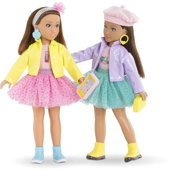 COROLLE GIRLS - POUPEE MANNEQUIN - COFFRET ZOE FASHION WEEK LONDRES - 28 CM