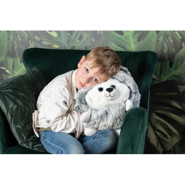 Cozy Noxxiez HW702 Husky - coussin en peluche chauffant 3 en 1