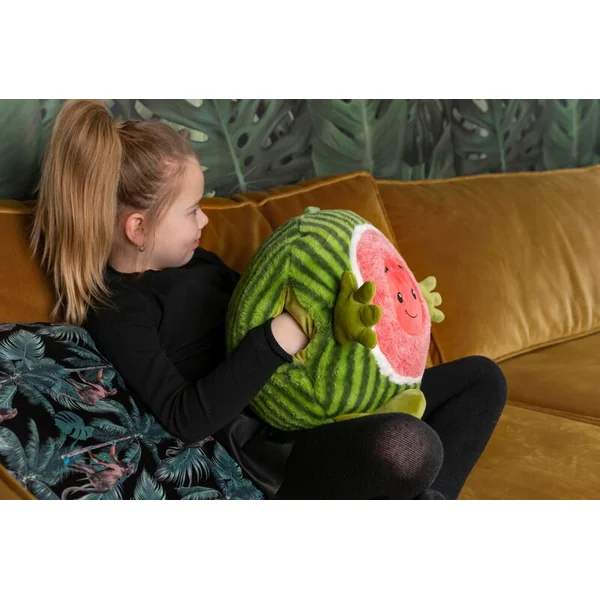 Cozy Noxxiez HW752 Melón - coussin en peluche chauffant 3 en 1