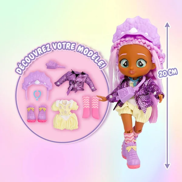 CRY BABIES POUPEE BEST FRIENDS FOREVER PHOEBE - 6 + 1 RARE A COLLECTIONNER