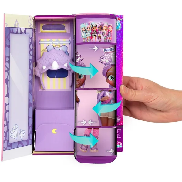 CRY BABIES POUPEE BEST FRIENDS FOREVER PHOEBE - 6 + 1 RARE A COLLECTIONNER