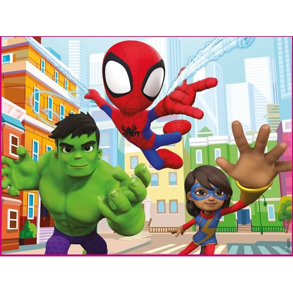Cubes illustrés - Spidey et ses amis extraordinaires, 12 cubes