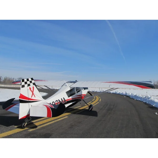 Decathlon Pilot RC - (28%) - 2,7m - DE09 - Noir / Blanc - 30cc à 55cc