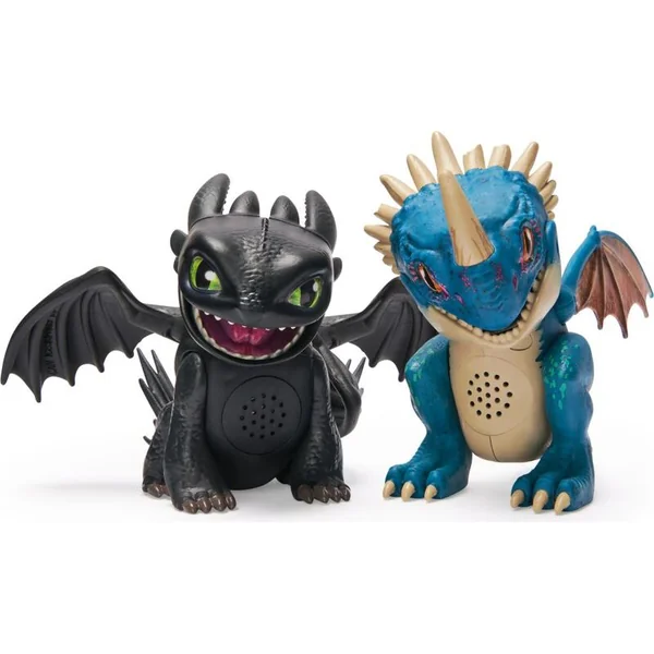 Dragons : Par-delà les rives Mini dragon avec sons et mouvements Krokmou