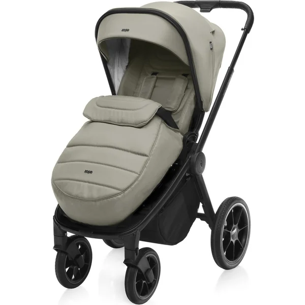 Ensemble Poussette Sportive Move Cross 3 + nacelle XL 3 + adaptateurs, Boss Grey