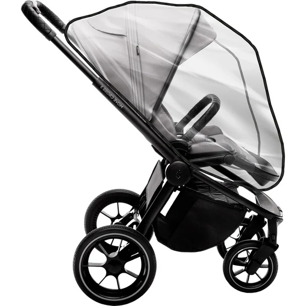 Ensemble Poussette Sportive Move Cross 3 + nacelle XL 3 + adaptateurs, Boss Grey