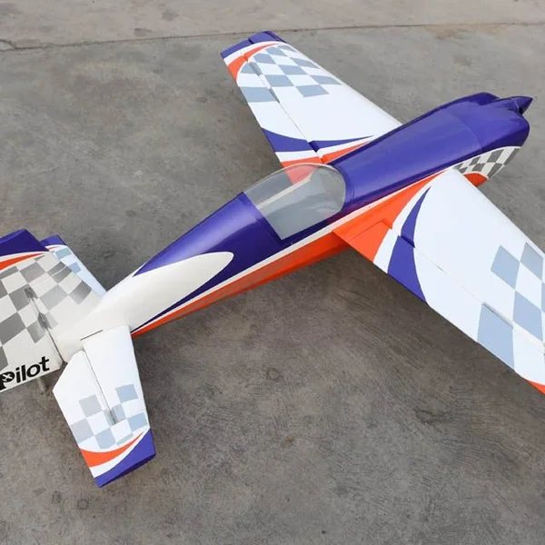 Extra 330SC Pilot RC 1.98m - Orange Purple Argent - 30 - 40cm3