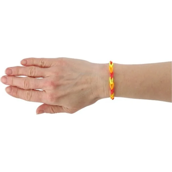 Fabriquez votre propre bracelet - élastiques 600pcs + outils + métier à tisser pour bracelets, 27x13