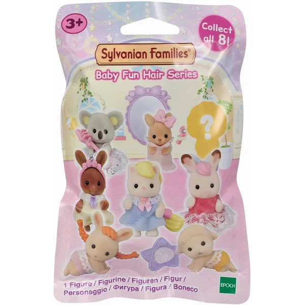 FIGURINE - LES BÉBÉS ET LEURS DRÔLES DE COIFFURES - SYLVANIAN TOUT POUR BEBE