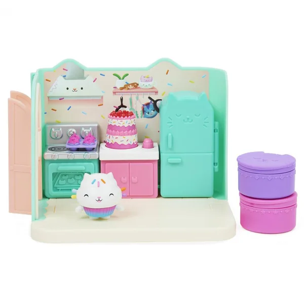 GABBY ET LA MAISON MAGIQUE - PLAYSET DELUXE LA CUISINE DE PETIT CHOU