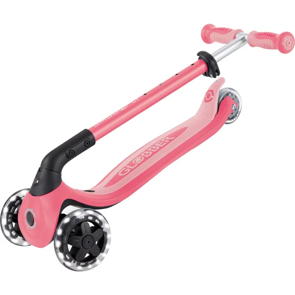 Globber trottinette Go Up Baby lights 360 ° Coral Pink