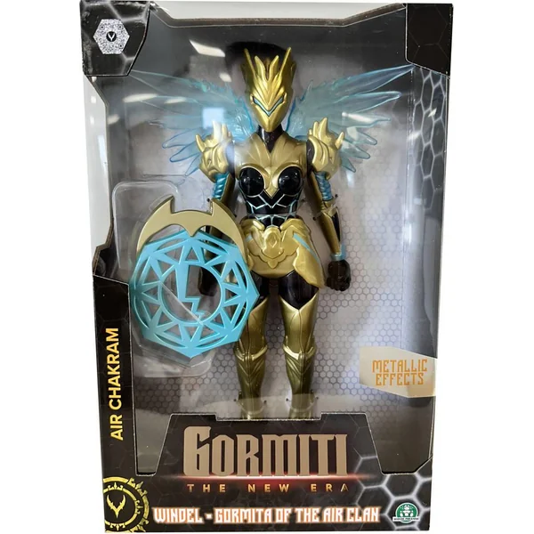 GORMITI - FIGURINE ARTICULEE DE 27 CM GORMITI AVEC ARME