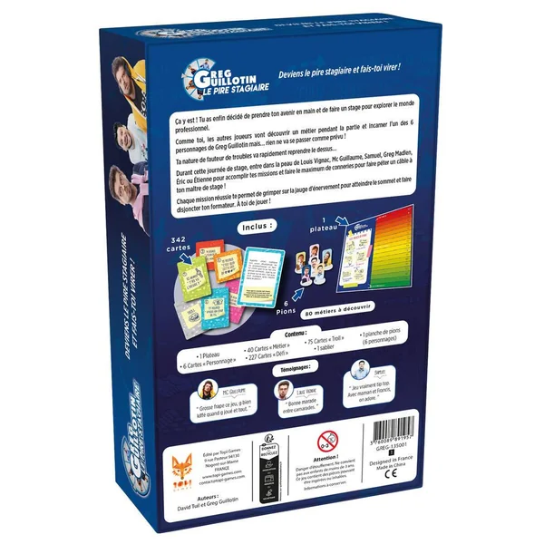 GREG GUILLOTIN – LE PIRE STAGIAIRE