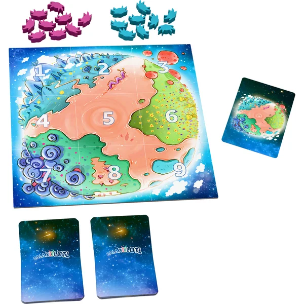 Haba Jeu de société familial Galaxolotl à partir de 8 ans