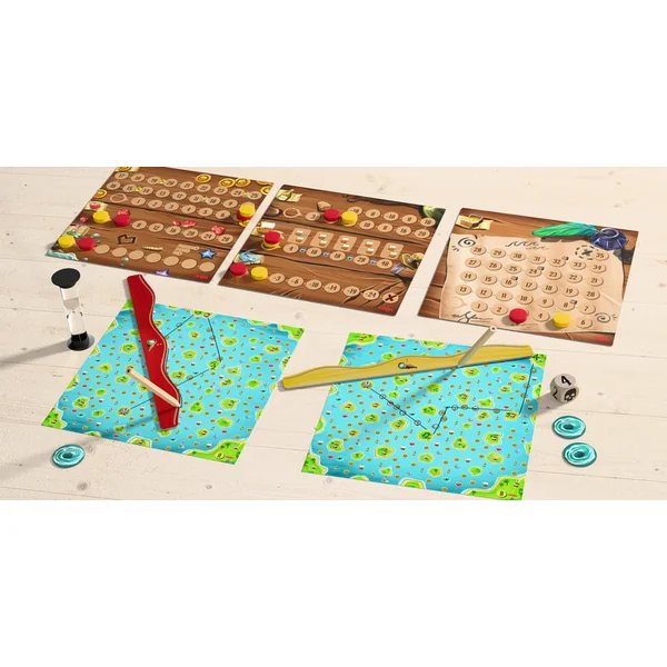 Haba Jeu de société familial Pirates de crayons à partir de 8 ans