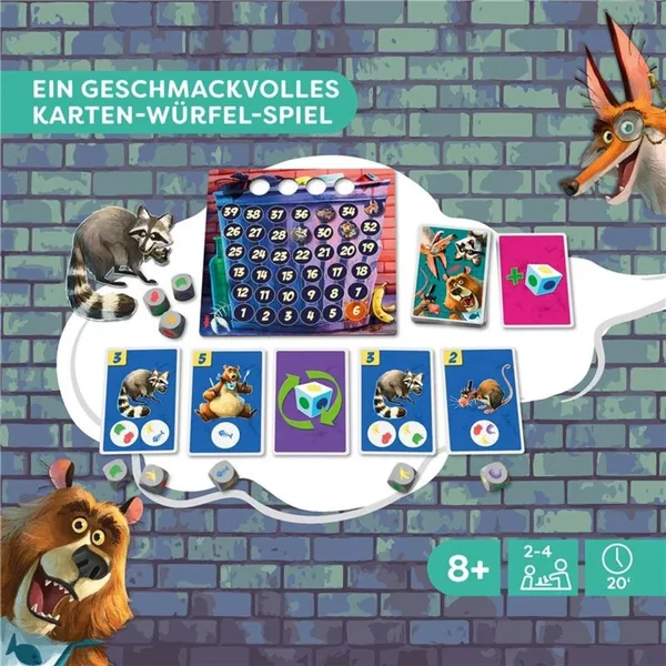 Haba Jeu de société familial Tasty Wasty à partir de 8 ans