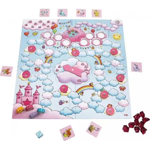 Haba Jeu de société pour enfants Magique Licorne Fête pour Rosalie à partir de 4 ans