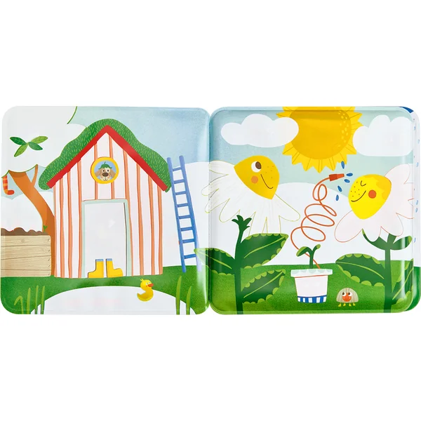 Haba Livre de bain avec effet magique Amusement sous la pluie