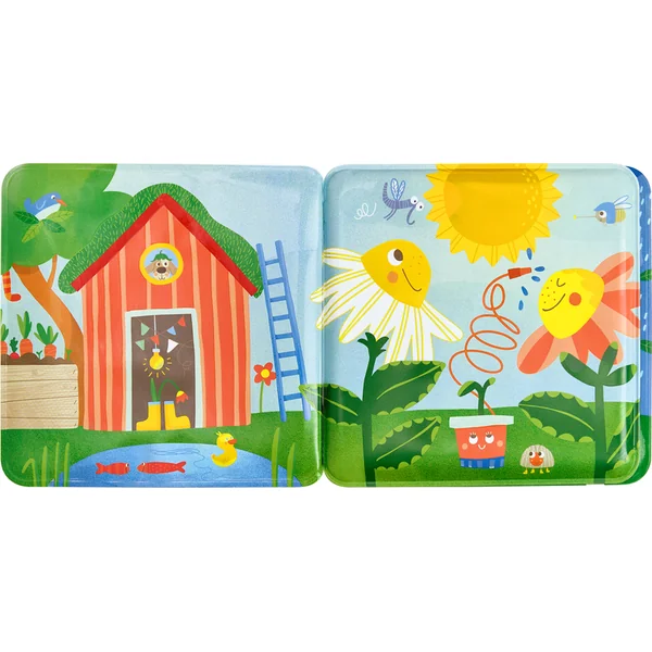 Haba Livre de bain avec effet magique Amusement sous la pluie