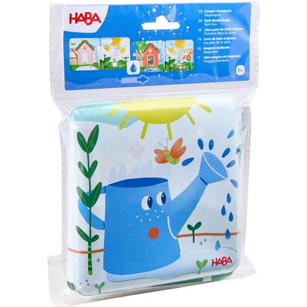 Haba Livre de bain avec effet magique Amusement sous la pluie