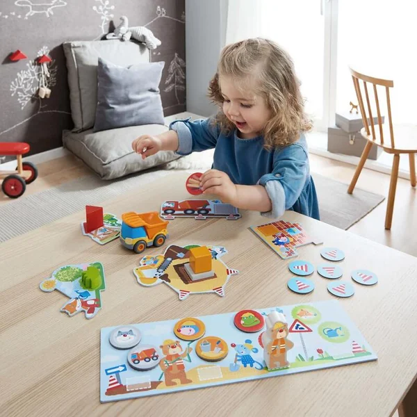 Haba Mes premiers jeux pour enfants Sur le chantier à partir de 2 ans