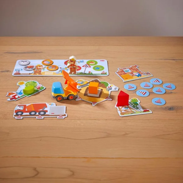 Haba Mes premiers jeux pour enfants Sur le chantier à partir de 2 ans