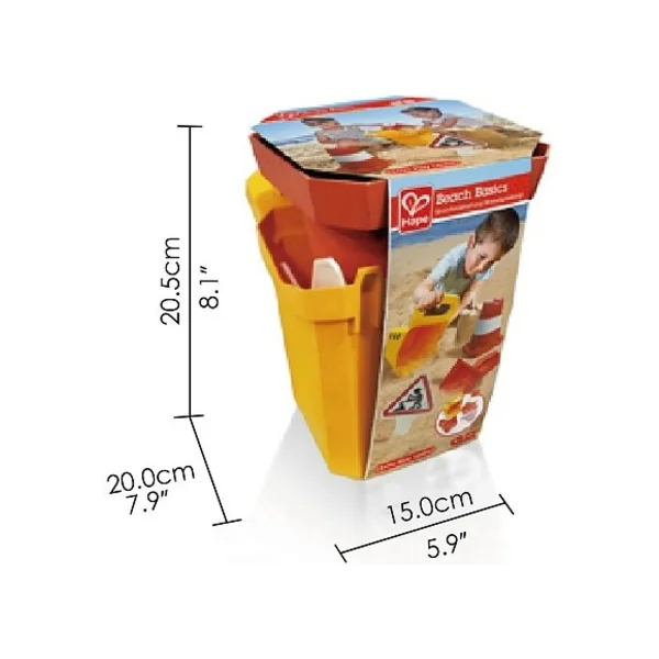 Hape Jouets de sable - Ensemble de jeu pour constructions en sable