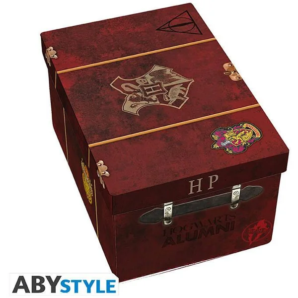 HARRY POTTER - PACK PREMIUM MUG 3D ET PORTE-CLES 3D ET PIN'S VALISE POUDLARD
