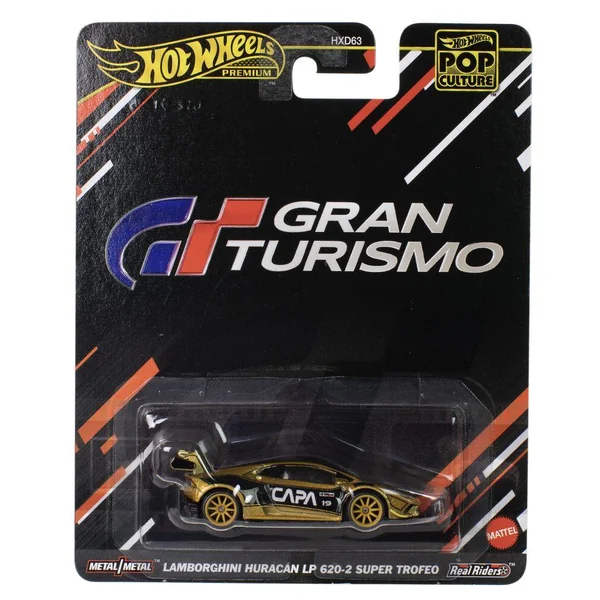 HOT WHEELS - VOITURE POP CULTURE 1/64 - LAMBORGHINI HURACÁN LP 620-2 SUPER TROFEO