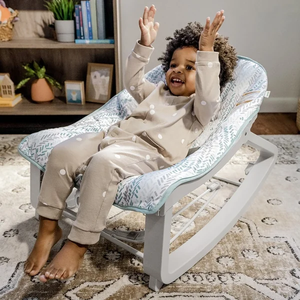 INGENUITY Balancelle vibrante 3 en 1 Keep Cozy Spruce 0m+, jusqu'à 18 kg