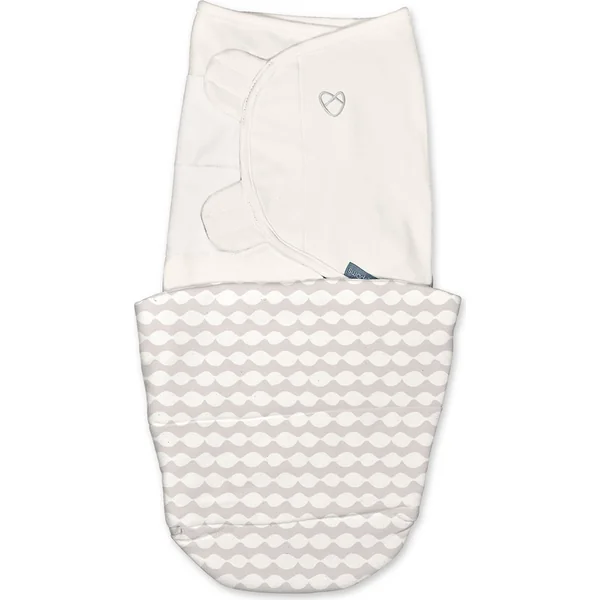 Ingenuity Couverture emmaillotage en coton coquille toute saison SwaddleMe™ Dream Wave 0m+