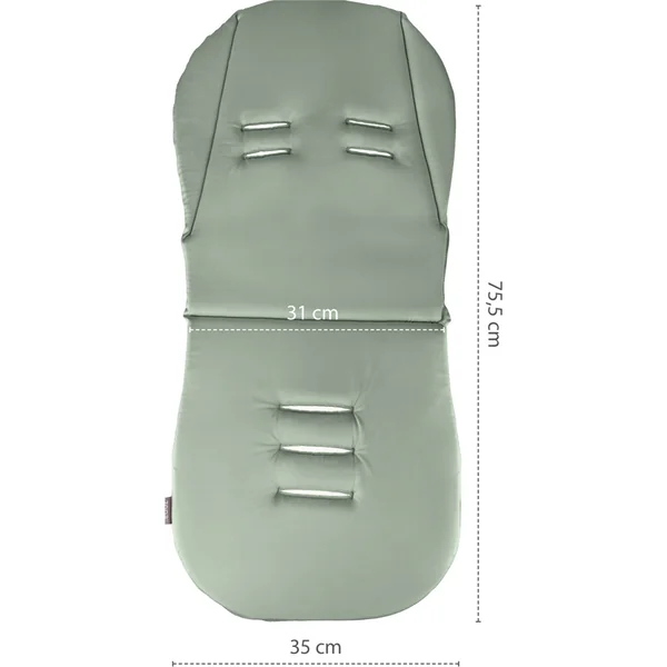 Insert pour poussette en mousse à mémoire de forme Comfort, Jungle Pink