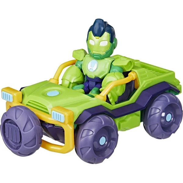 IRON MAN AND HIS AWESOME FRIENDS - FIGURINE ET VEHICULE - IRON HULK