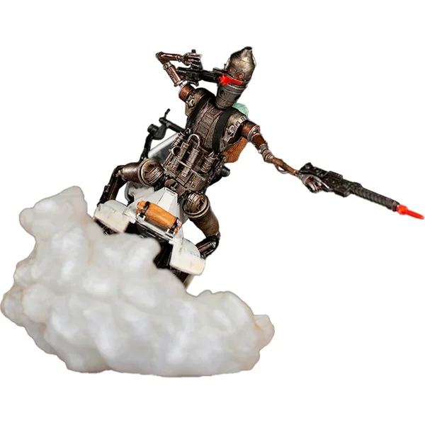 Iron Studios Star Wars: The Mandalorian - IG-11 et L'Enfant Statue Deluxe Art Scale 1/10
