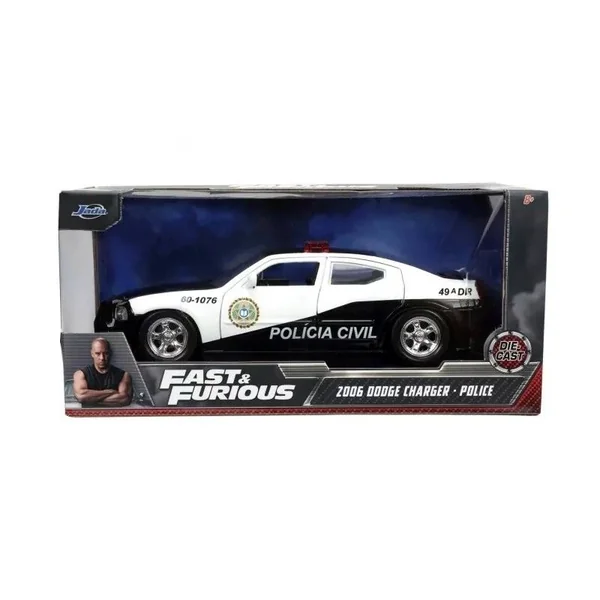 Jada Toys Dodge Charger Police SRT8 Fast & Furious 2006 1/24 - 33665