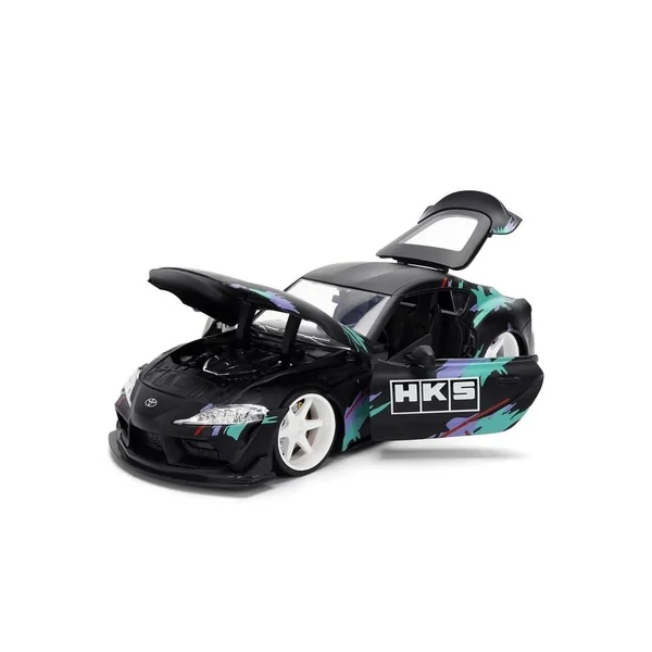 Jada Toys Toyota GR Supra HKS Primer Black JDM Tuners 2020 1/24 - 37023