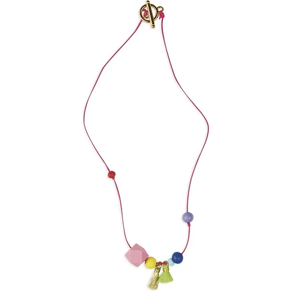 Janod Atelier Ensemble de Fabrication de Bijoux Arc-en-ciel 3 pcs dès 6 ans