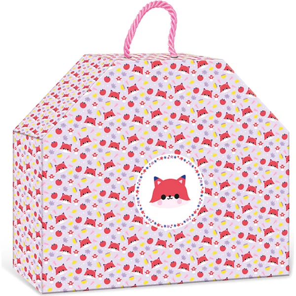 Janod Atelier Kit Créatif Fabrication de Bijoux Perles en Bois Animaux de la Forêt 4 pcs