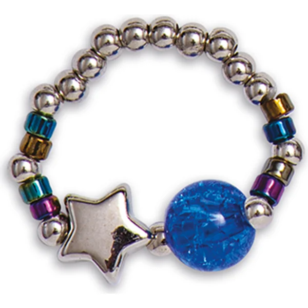 Janod Atelier Kit créatif Fabrication de bijoux École magique 6 pcs